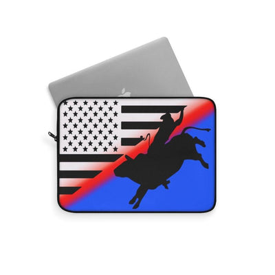 American Bull Rider Laptop Sleeve - 3 sizes available - Yellowstone Style