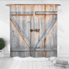 Barn Doors Shower Curtain - Yellowstone Style