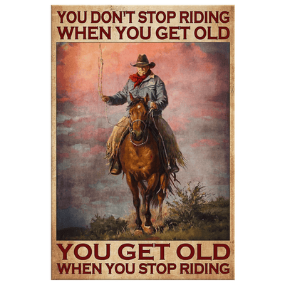 Don't Stop Riding - Cowboy - Yellowstone Style