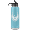 Horseshoe Mountain 32 oz Water Bottle Tumbler - 13 colors available - Yellowstone Style