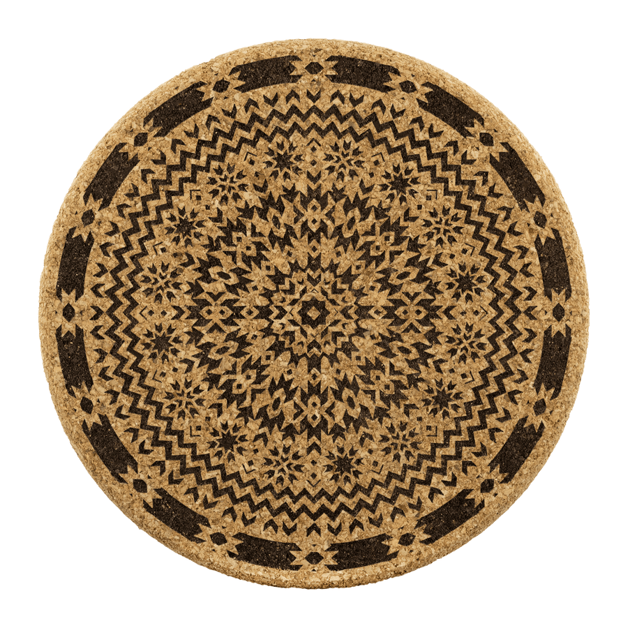 Mandala Round Coasters