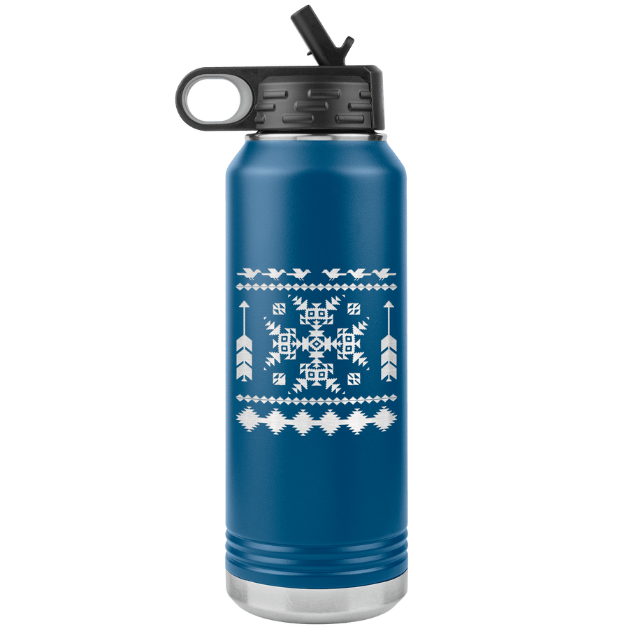 Southwest Style 30 oz Water Bottle Tumbler - 13 colors available