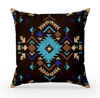 Turquoise Expresso Pillow with Cover - 3 sizes available - Yellowstone Style
