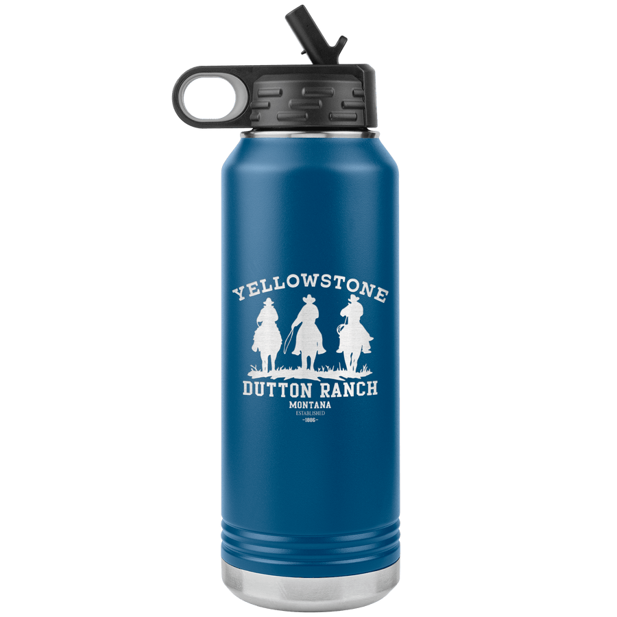 Yellowstone 3 Cowboys 32 oz Water Bottle Tumbler - 13 colors available