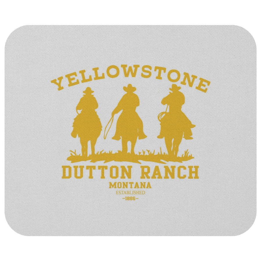 Yellowstone 3 Cowboys Mousepad - 4 colors available - Yellowstone Style