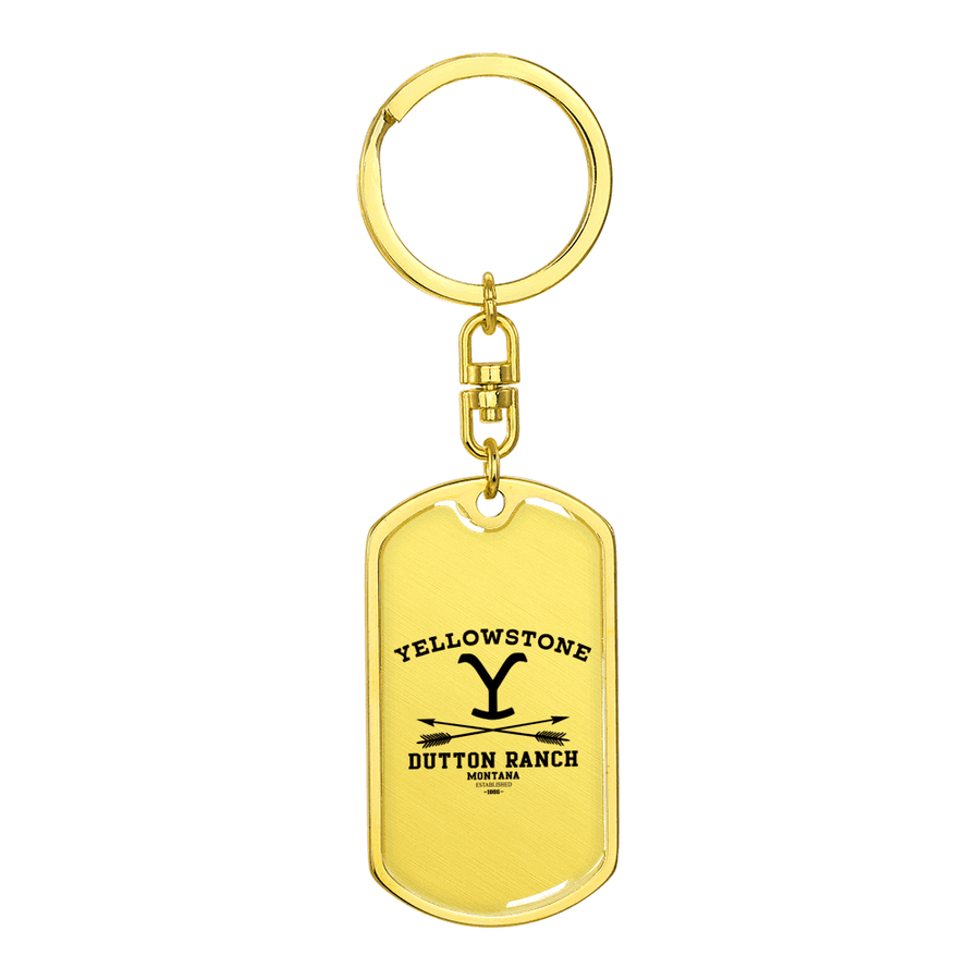 Yellowstone Dutton Ranch Keychain - 2 styles available - Yellowstone Style
