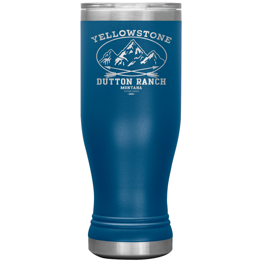 Yellowstone Mountains 20 oz Pilsner Tumbler - 13 colors available