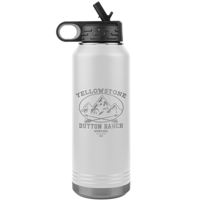 Yellowstone Mountains 32 oz Water Bottle Tumbler - 13 colors available - Yellowstone Style