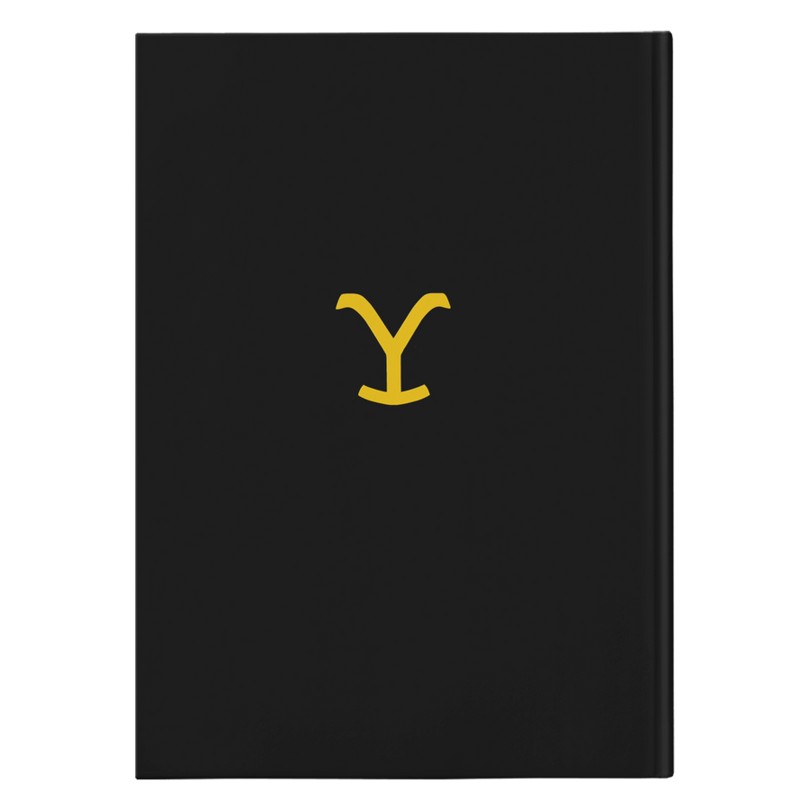 Yellowstone Mountains Black Hardcover Journal - Yellowstone Style