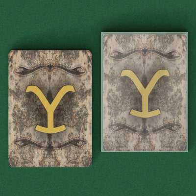 Yellowstone Y Vintage Playing Cards - Yellowstone Style