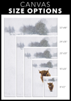 Highland Cow in the Snow - 5 sizes available