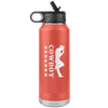 Cowboy 32 oz Water Bottle Tumbler - 13 colors available - Yellowstone Style