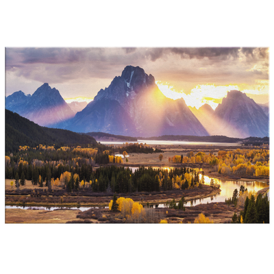 Grand Tetons Sunset