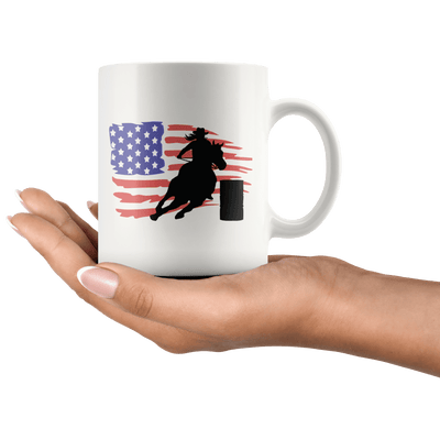 American Barrel Racer Mug - 2 sizes available - Yellowstone Style