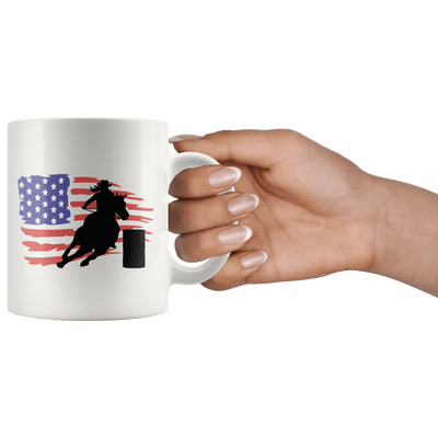 American Barrel Racer Mug - 2 sizes available - Yellowstone Style