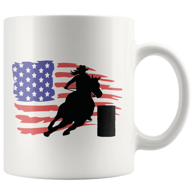 American Barrel Racer Mug - 2 sizes available - Yellowstone Style