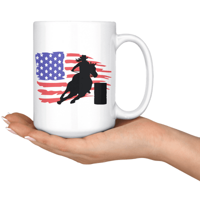 American Barrel Racer Mug - 2 sizes available - Yellowstone Style