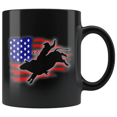 American Bull Rider 11 oz Mug - Yellowstone Style