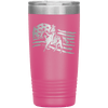 American Cowboy 20 oz Tumbler - 13 colors available - Yellowstone Style