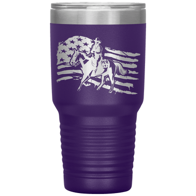 American Cowboy 30 oz Tumbler - 13 colors available - Yellowstone Style