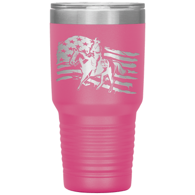 American Cowboy 30 oz Tumbler - 13 colors available - Yellowstone Style