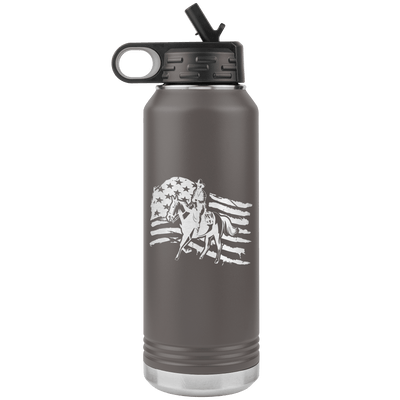 American Cowboy 32 oz Water Bottle Tumbler - 13 colors available - Yellowstone Style