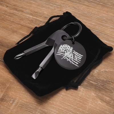 American Cowboy Screwdriver Keychain - 2 sizes available - Yellowstone Style