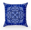 Blue Bandana Pillow with Cover - 3 sizes available - Yellowstone Style
