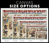 Buffalo Bill's Wild West & Congress Vintage Poster - Yellowstone Style