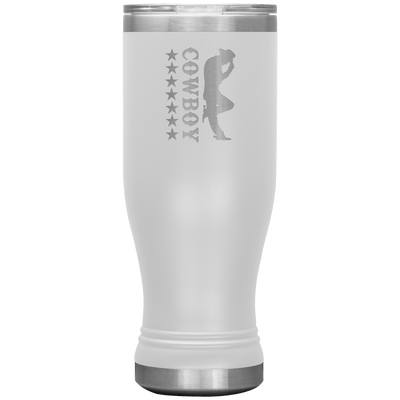 Cowboy 20 oz Pilsner Tumbler - 13 colors available - Yellowstone Style