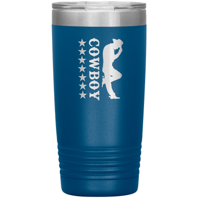 Cowboy 20 oz Tumbler - 13 colors available - Yellowstone Style