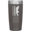 Cowboy 20 oz Tumbler - 13 colors available - Yellowstone Style