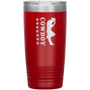 Cowboy 20 oz Tumbler - 13 colors available - Yellowstone Style