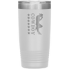 Cowboy 20 oz Tumbler - 13 colors available - Yellowstone Style