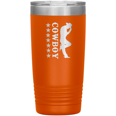 Cowboy 20 oz Tumbler - 13 colors available - Yellowstone Style