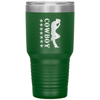 Cowboy 30 oz Tumbler - 13 colors available - Yellowstone Style