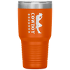 Cowboy 30 oz Tumbler - 13 colors available - Yellowstone Style