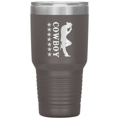 Cowboy 30 oz Tumbler - 13 colors available - Yellowstone Style