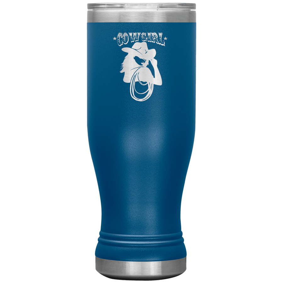 Cowgirl 20 oz Pilsner Tumbler - 13 colors available