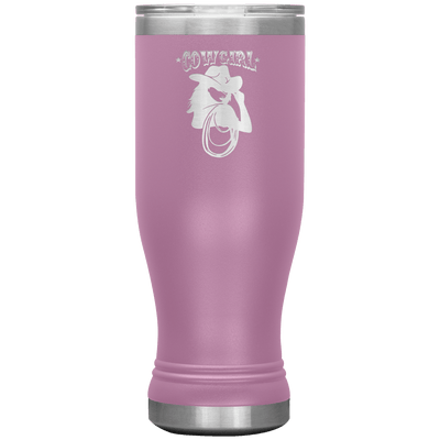 Cowgirl 20 oz Pilsner Tumbler - 13 colors available - Yellowstone Style