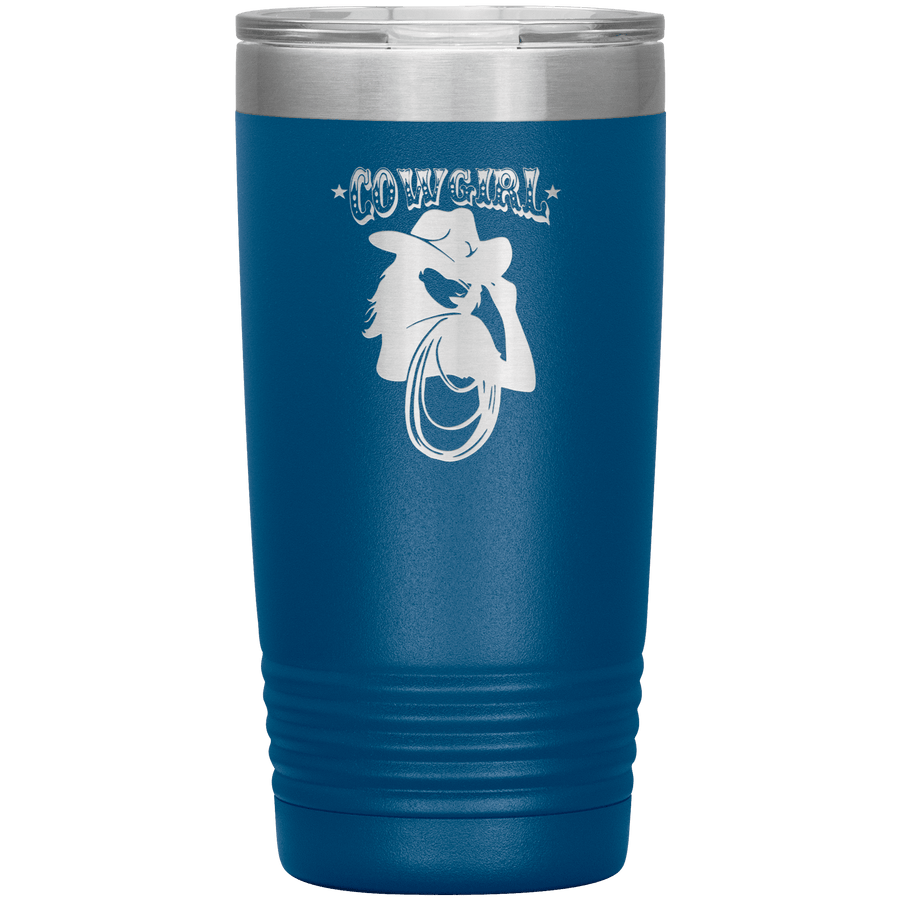 Cowgirl 20 oz Tumbler - 13 colors available