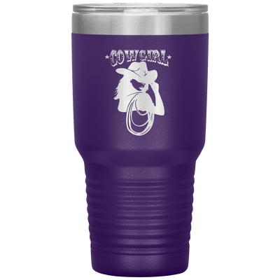 Cowgirl 30 oz Tumbler - 13 colors available - Yellowstone Style