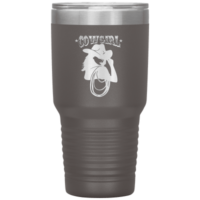 Cowgirl 30 oz Tumbler - 13 colors available - Yellowstone Style