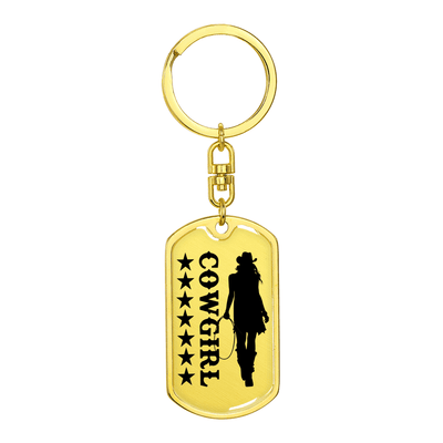 Cowgirl Keychain - 2 styles available - Yellowstone Style