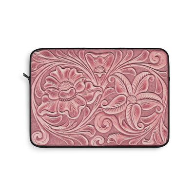 Dusty Pink Flowers Laptop Sleeve - 3 sizes available - Yellowstone Style