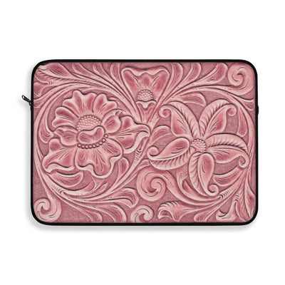 Dusty Pink Flowers Laptop Sleeve - 3 sizes available - Yellowstone Style