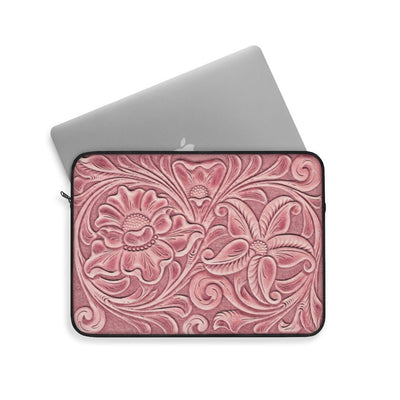 Dusty Pink Flowers Laptop Sleeve - 3 sizes available - Yellowstone Style