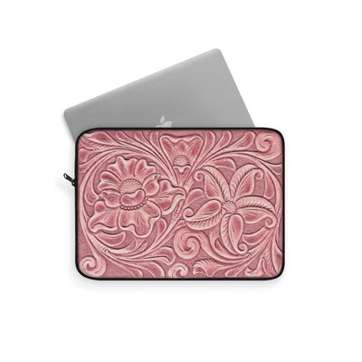Dusty Pink Flowers Laptop Sleeve - 3 sizes available - Yellowstone Style