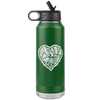 Eagle's Heart 32 oz Water Bottle Tumbler - 13 colors available - Yellowstone Style
