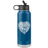 Eagle's Heart 32 oz Water Bottle Tumbler - 13 colors available - Yellowstone Style